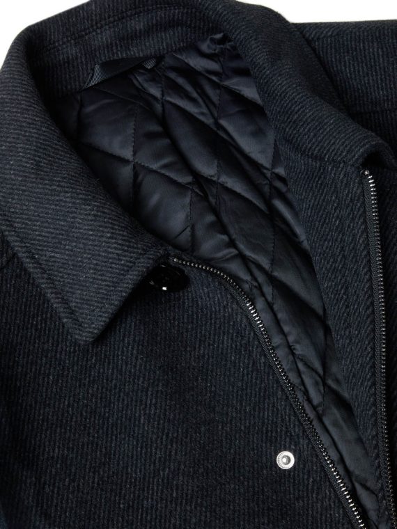 Daniel Grahame Charcoal Brogan Tailored Coat