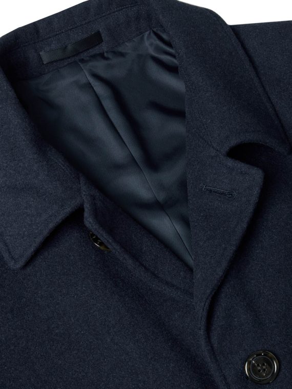 Daniel Grahame Navy Branson Tailored Coat