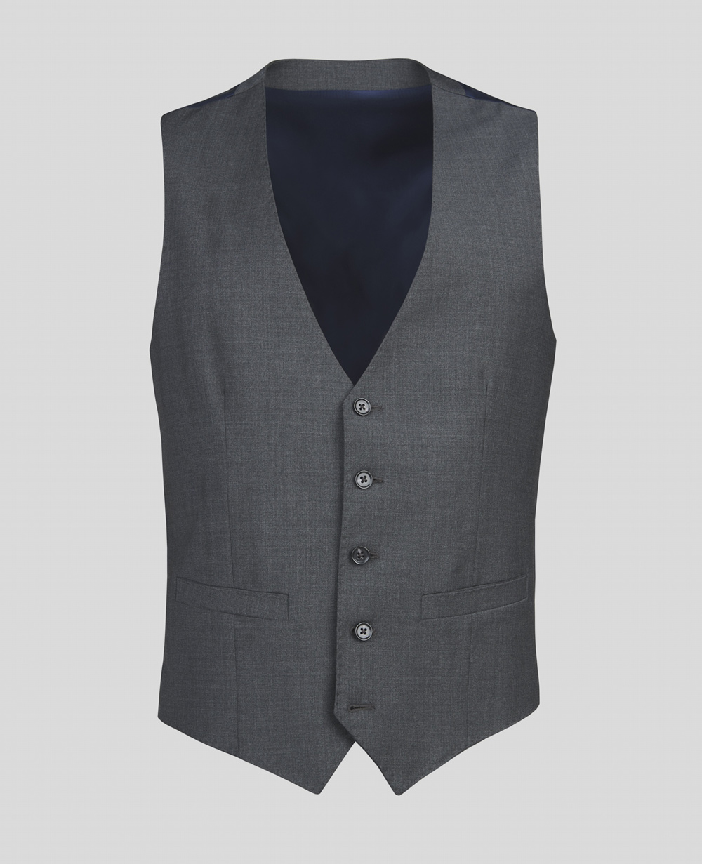 Clady Grey Suit Waistcoat