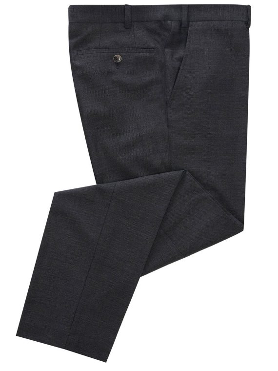 Daniel Grahame Charcoal Damon Mix + Match Suit Trousers