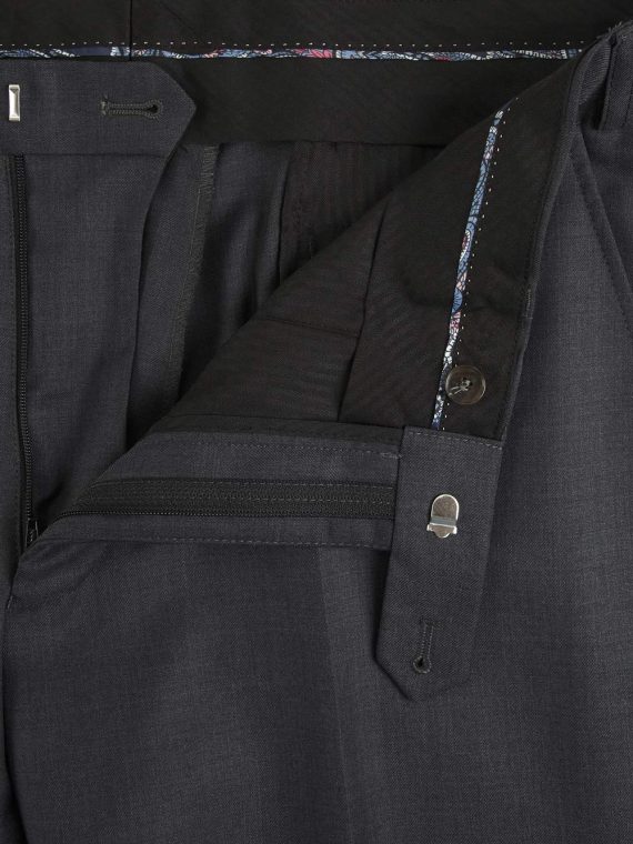 Daniel Grahame Dark Grey Damon Mix + Match Suit Trousers