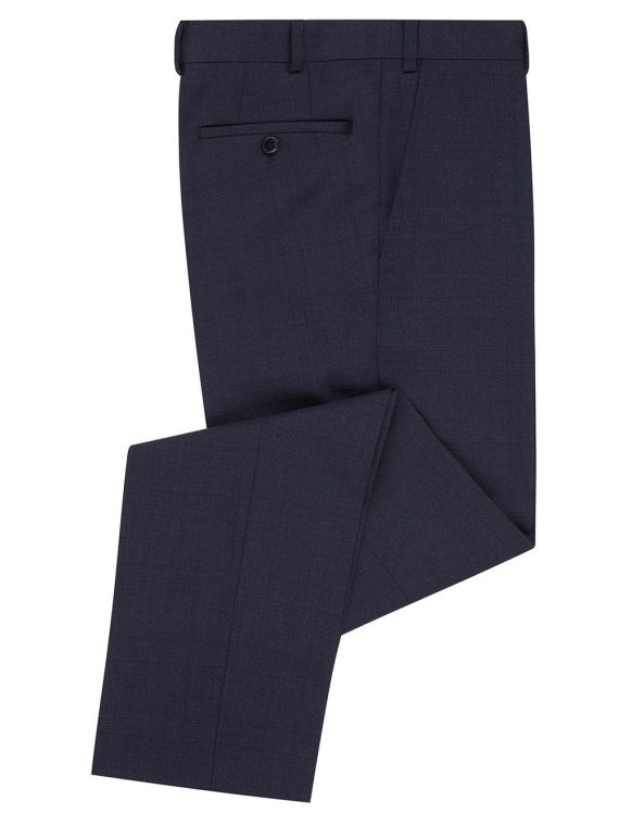 Daniel Grahame Navy Dale Mix + Match Suit Trousers