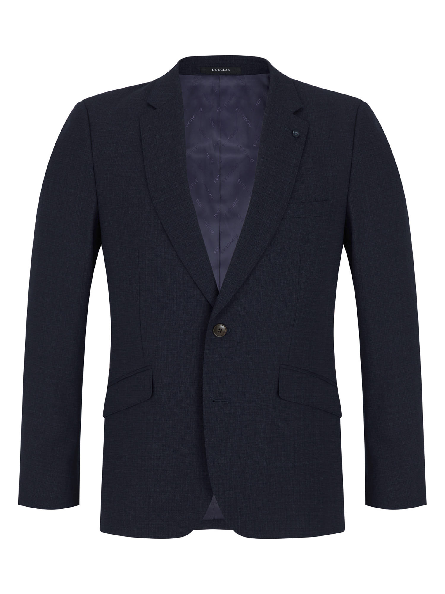 Navy Textured Weave Suit - Tom Murphy's Formal and Menswear