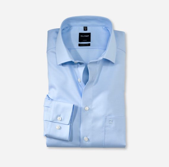 Global Kent Light Blue Modern fit Formal shirt