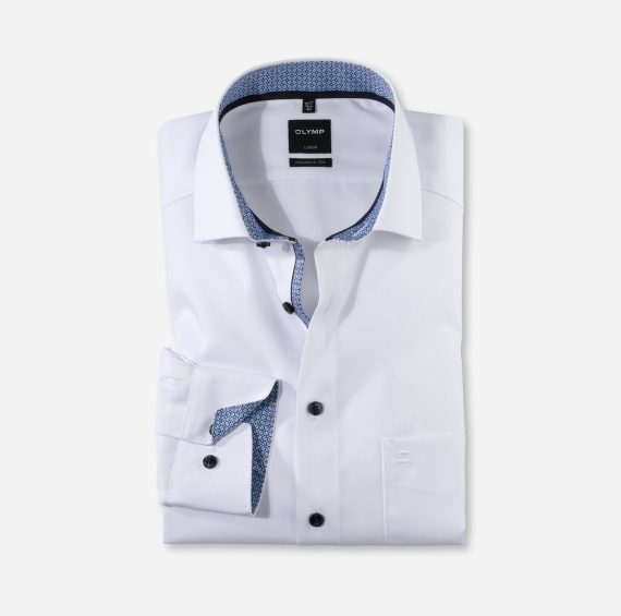 Global Kent White Modern fit Formal Shirt