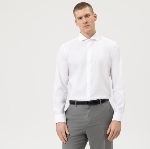 White Cutaway Formal Shirt